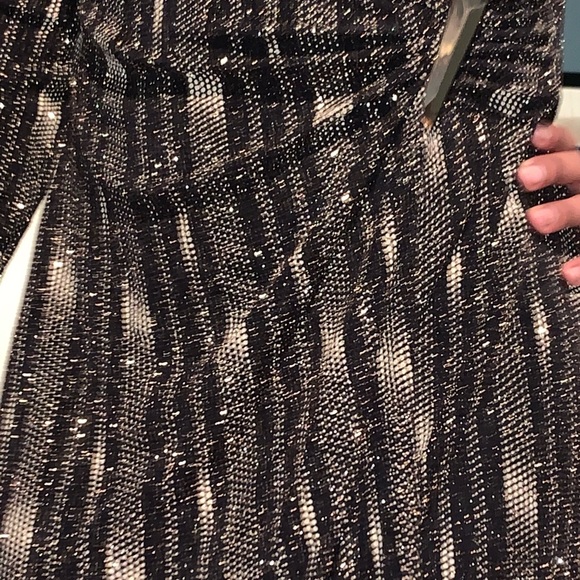 SOLD Sparkly midi dress - Picture 3 of 4